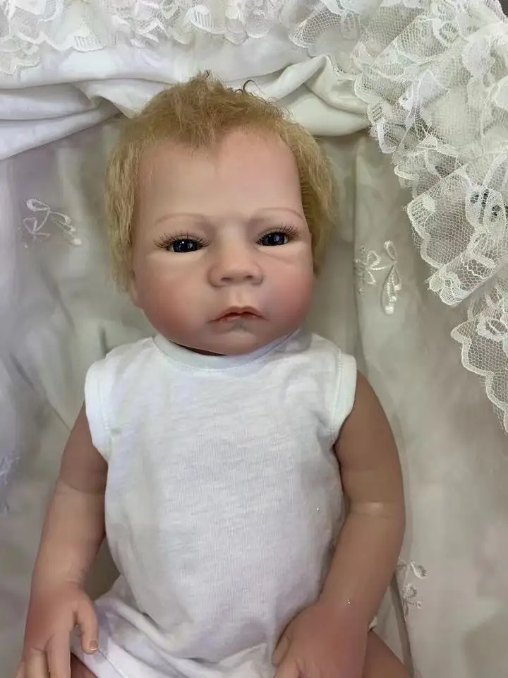 Кукла новорожденная Реалистичная силиконовая 46 см |