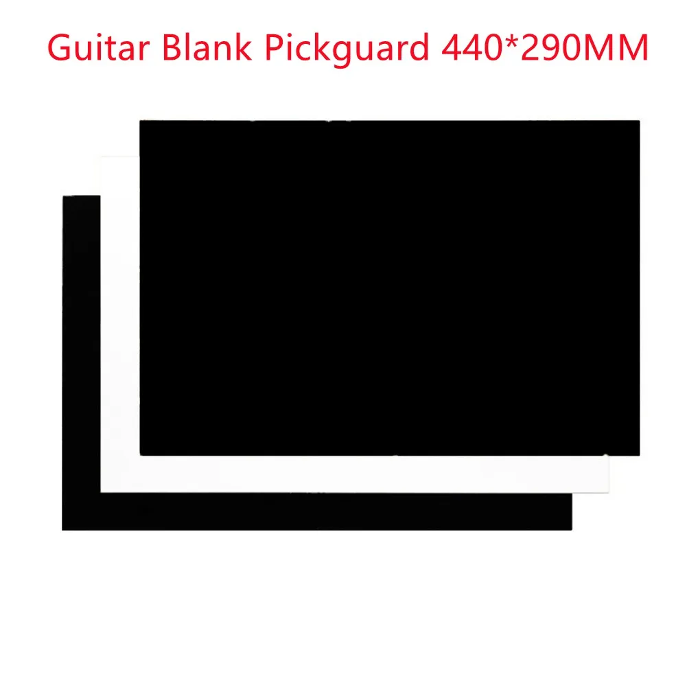 3 Ply Electric Guitar Bass Pickguard Scratch Plate Blank Pickguard Sheet DIY Material 2.4mm Thickness Guitar Parts Accessories