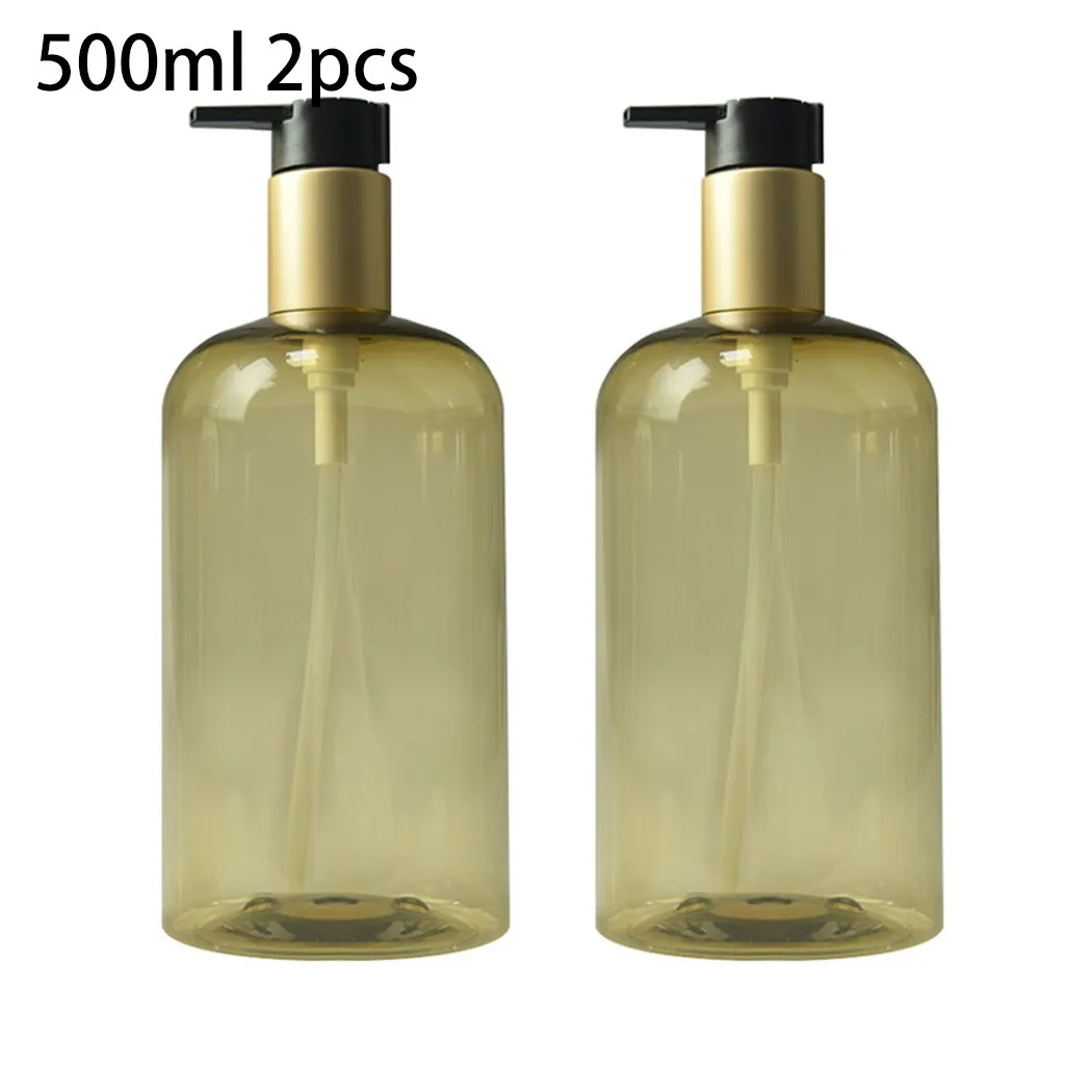 

Shower Gel Pump Bottles Soap Detergent Dispenser Empty Liquid Resuable