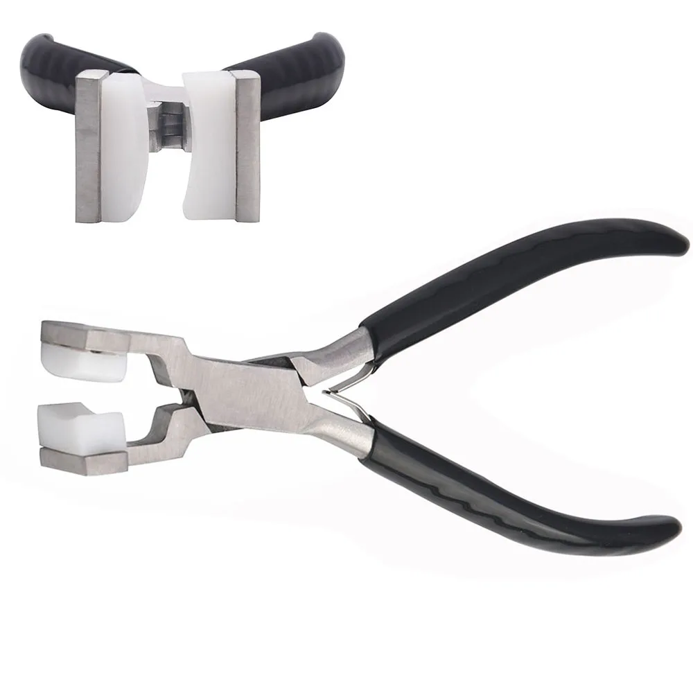 

Гибочные плоскогубцы для браслетов с нейлоновыми губками и аксессуарами, проволочные инструменты для деликатного рукоделия, принадлежнос...