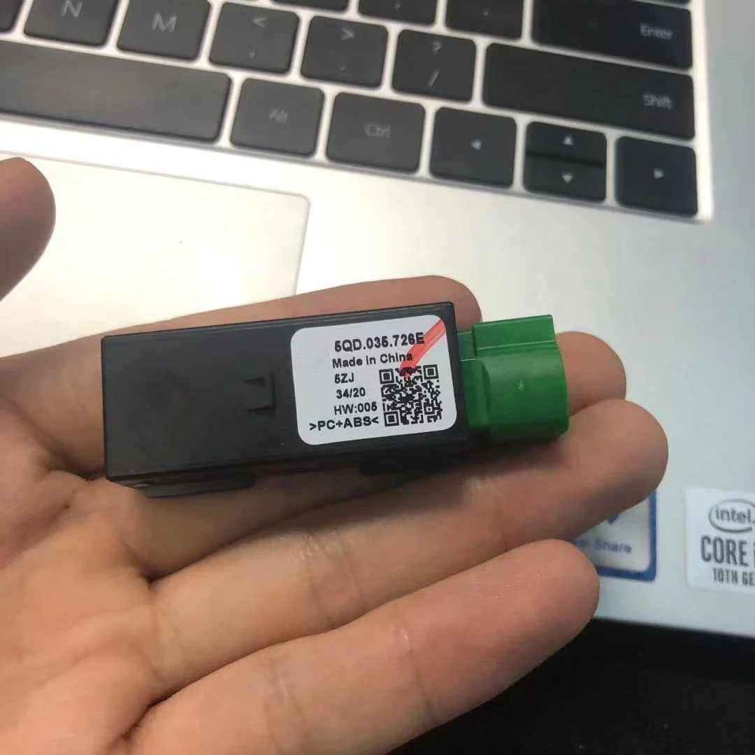 

For Golf MK7 Tiguan USB MIB2 Carplay Connection Plug Adapter Unit 5Q0035726 E 5QD 035 726 E 5QD035726E