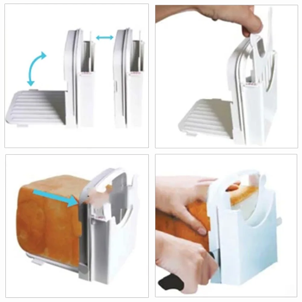 Складной регулируемый резак для хлеба ручная направляющая резки инструмент