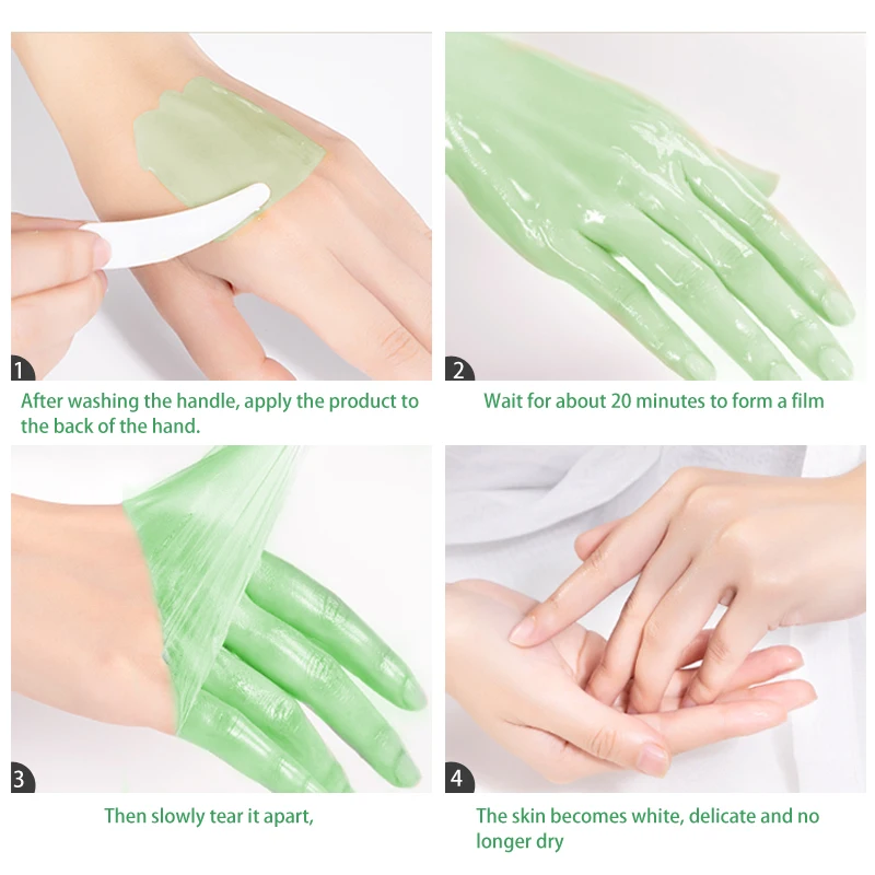 Восстанавливающая водой маска для рук Green Tea Lock питательный увлажняющий