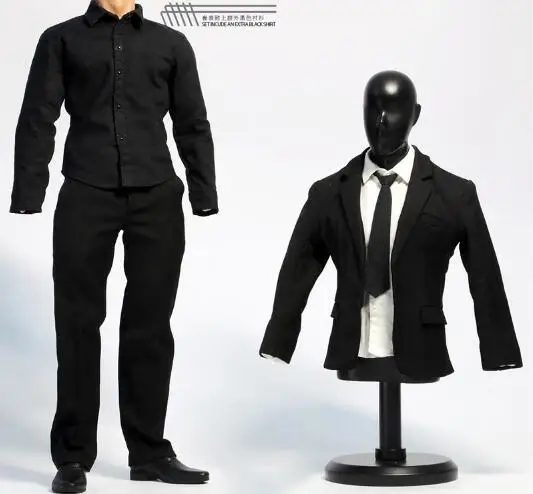 JXTOYS-034 JXTOYS-034 1/6 джентльменский костюм комплект одежды с 2 рубашками для сильного JXS01 Боди 12 ''Мужская фигурка - Цвет: JXTOYS-034