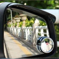 2pcs car blind spot rearview mirror 360 adjustable endless circular security auxiliary lens easy to install abs auto product