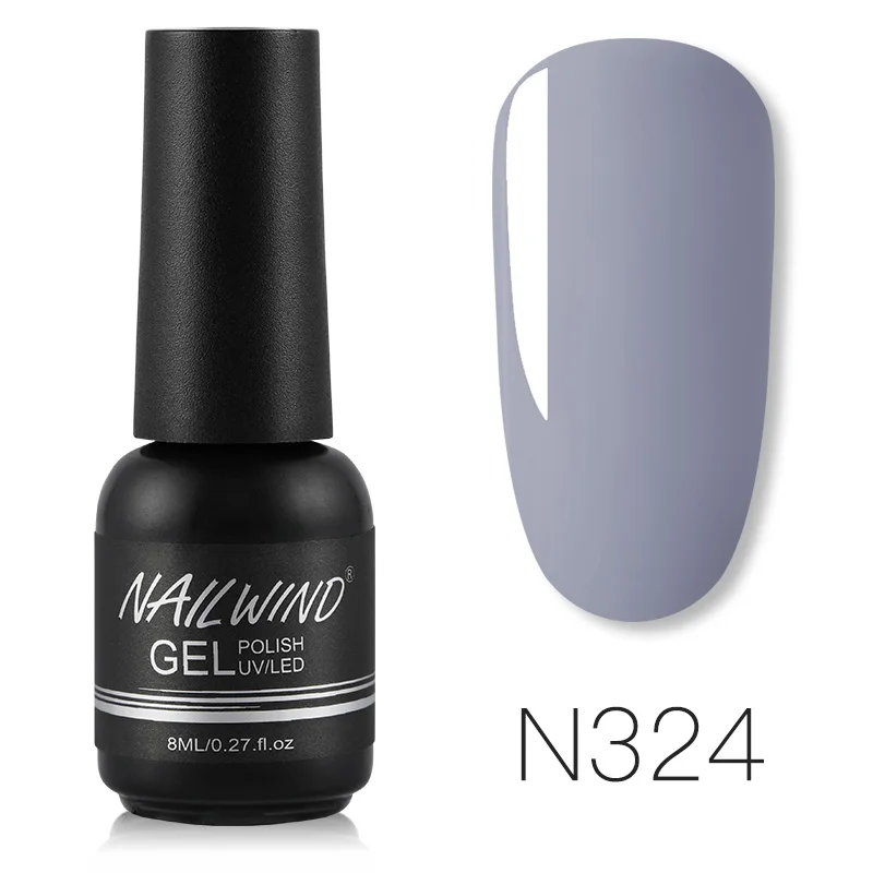 NAILWIND Гибридный лак набор все для маникюра Полупостоянный гель uv Vernis светодиодный гель лак впитывающийся художественный Гель-лак для ногтей - Цвет: RE11-N324