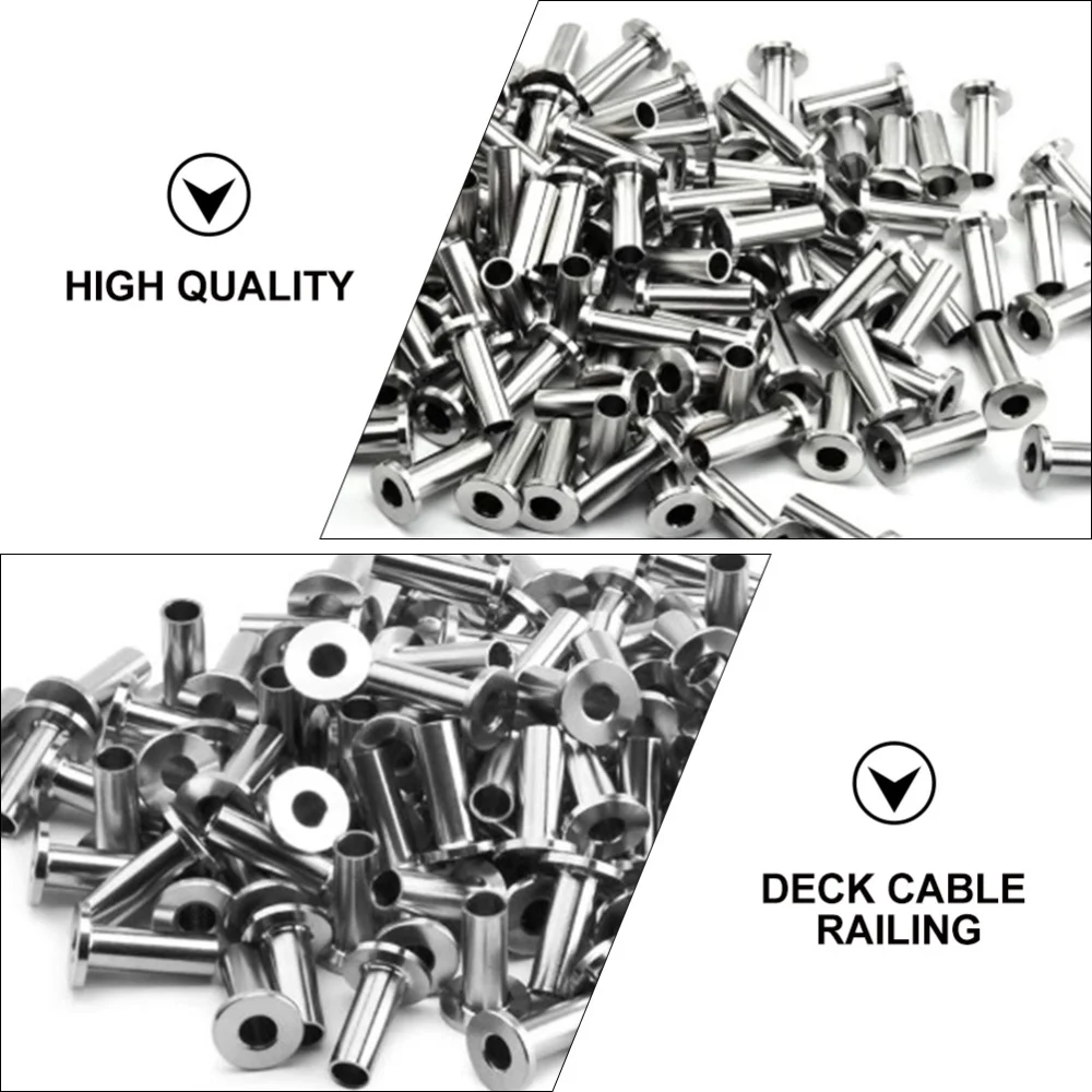 

65pcs DIY Balustrade Cable Protector Wire Protective Sleeve with 1pc Drill Bit