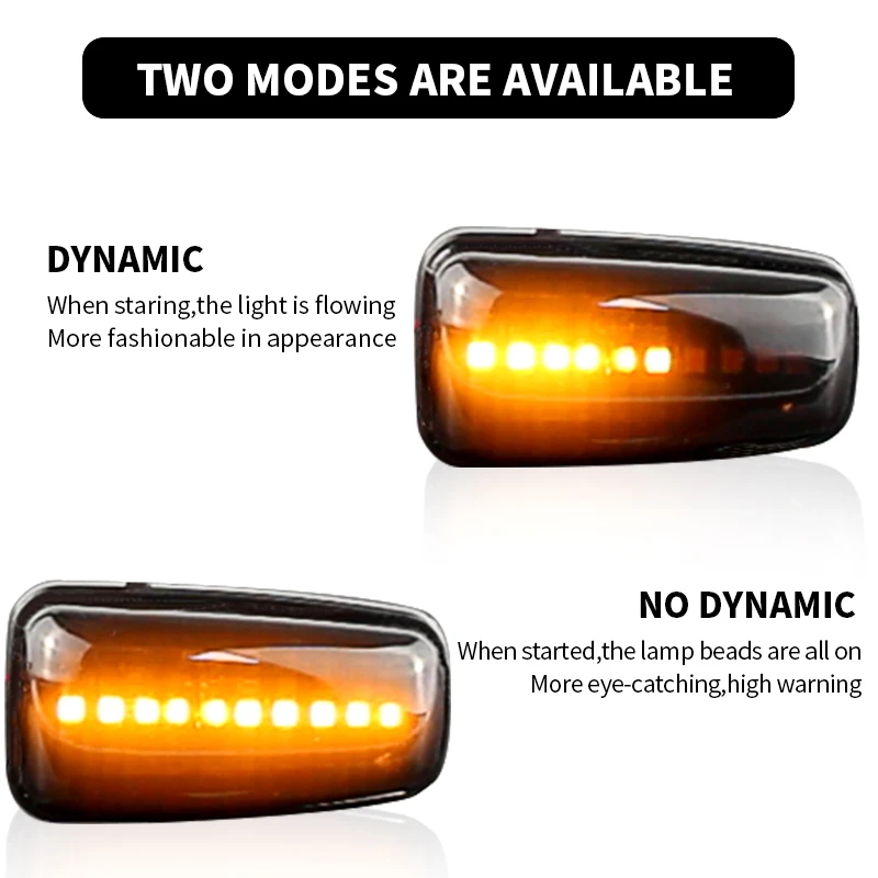 

For Peugeot 306 106 406 806 Expert Partner For Citroen Berlingo Jumpy Saxo Xantia XM Dynamic Led Turn Signal Side Marker Light