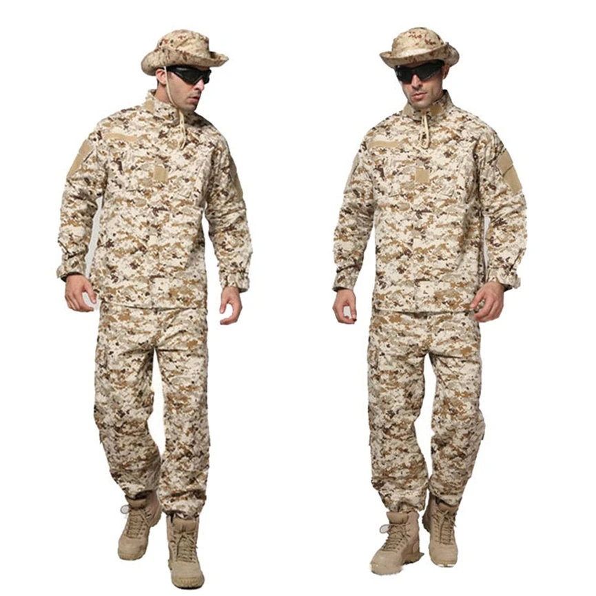 10 видов цветов новая мужская Военная Униформа армейская Тактическая солдатская