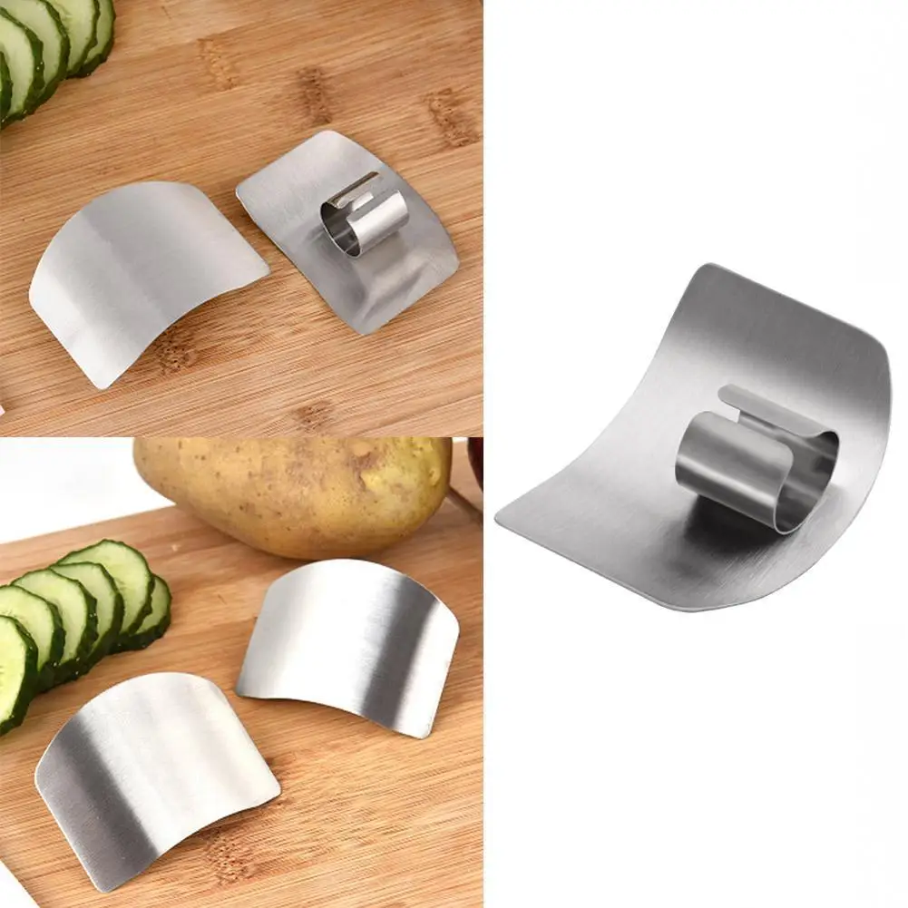 

Finger Guard Steel Anti-cutting Hand Kitchen Tools Protector Gadget Knife Protector Fruit Cut Vegetable Protect R1I0