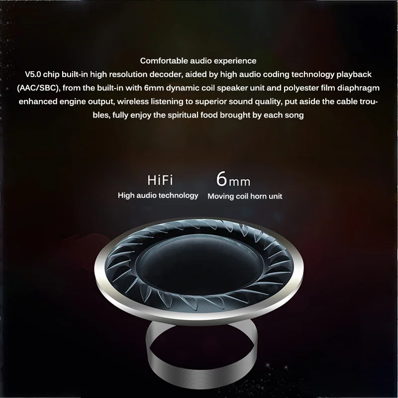 A6S Bluetooth Headsets For Xiaomi Redmi Airdots Wireless Earbuds 5.0 TWS Earphones Noise Cancelling Mic 280mah Auto Charging Box |