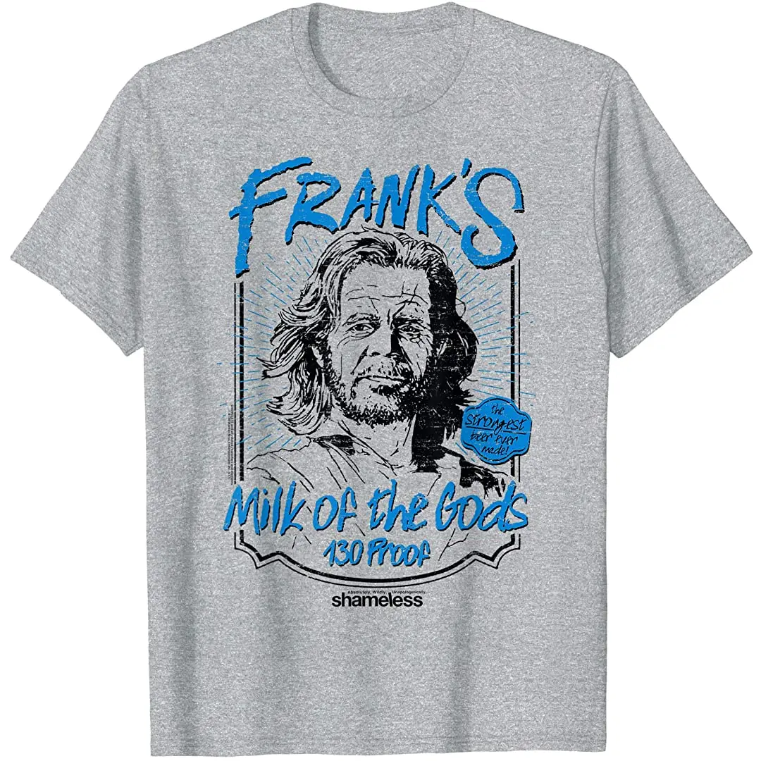 

Молочная футболка бесстыдного Фрэнка