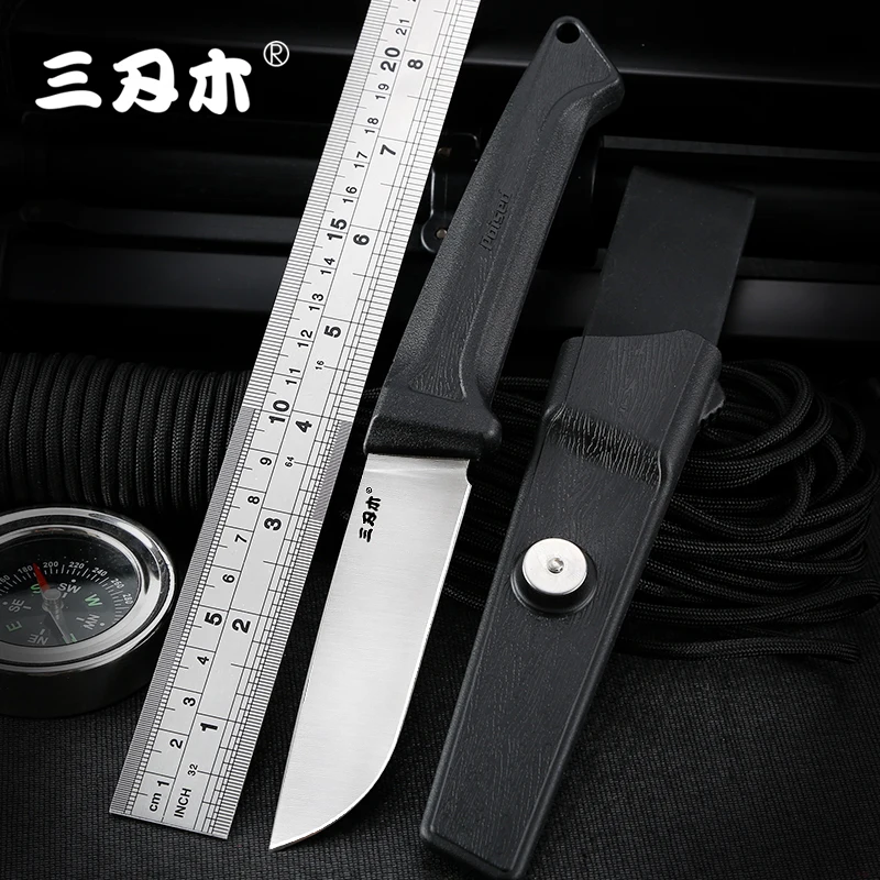 SANRENMU S708 Открытый нож с фиксированным лезвием Sandvik 12c27 Blade | Инструменты