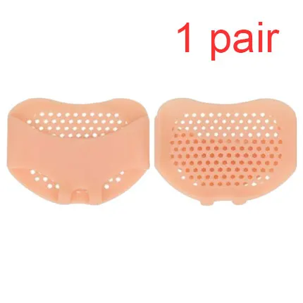 skin-1pair Leyou Силиконовые Мягкие стельки для передней части стопы обувь на высоком каблуке гелевые стельки дышащая забота о здоровье ног Подушка для ног - Цвет: skin-1pair