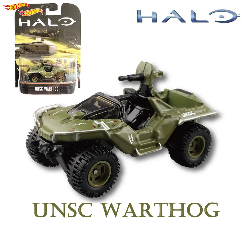 Оригинальные горячие колеса Halo War игра классические колесики UNSC wartog Модель Коллекция игрушки подарок на день рождения мальчика DMC55