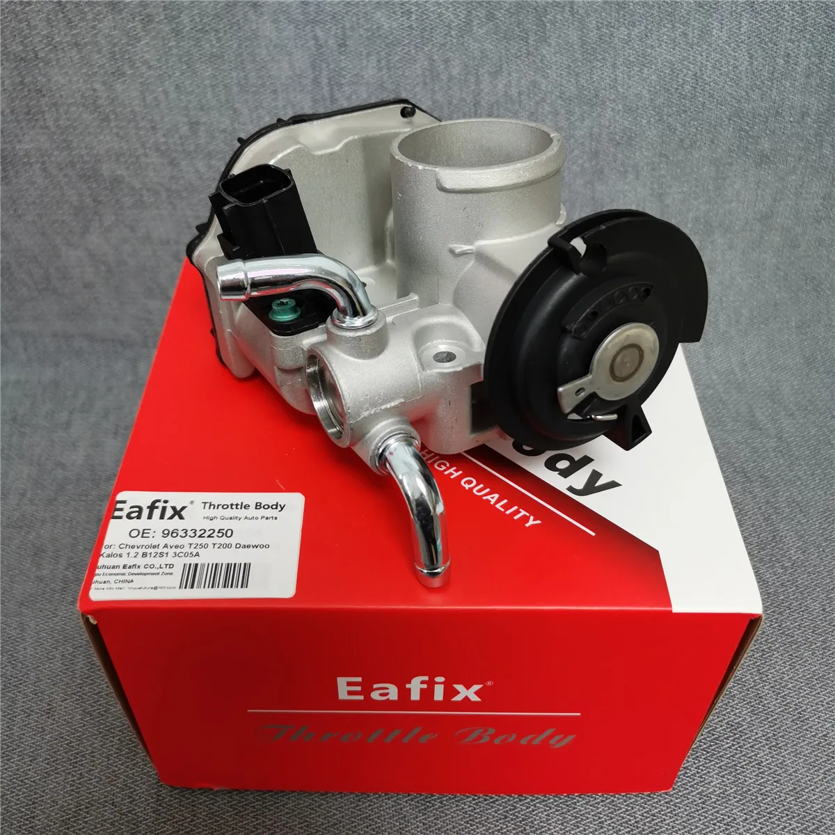 Eafix корпус дроссельной заслонки OE 96332250 для Chevrolet Aveo DAEWOO KALOS 2003 1 2 бензиновая новая