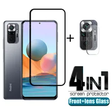 Full Cover Glass For Xiaomi Redmi Note 10 Pro Glass For Redmi Note 10 Pro Film Screen Protector For Redmi Note 10 Pro Lens Glass