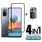 Защитное стекло с полным покрытием для Xiaomi Redmi Note 10 Pro, Redmi Note 10 Pro