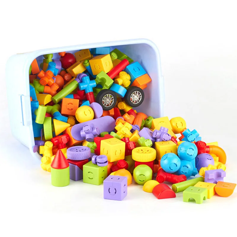 Магнитные блоки игрушки для детей магнитный дизайнерский Строительный набор