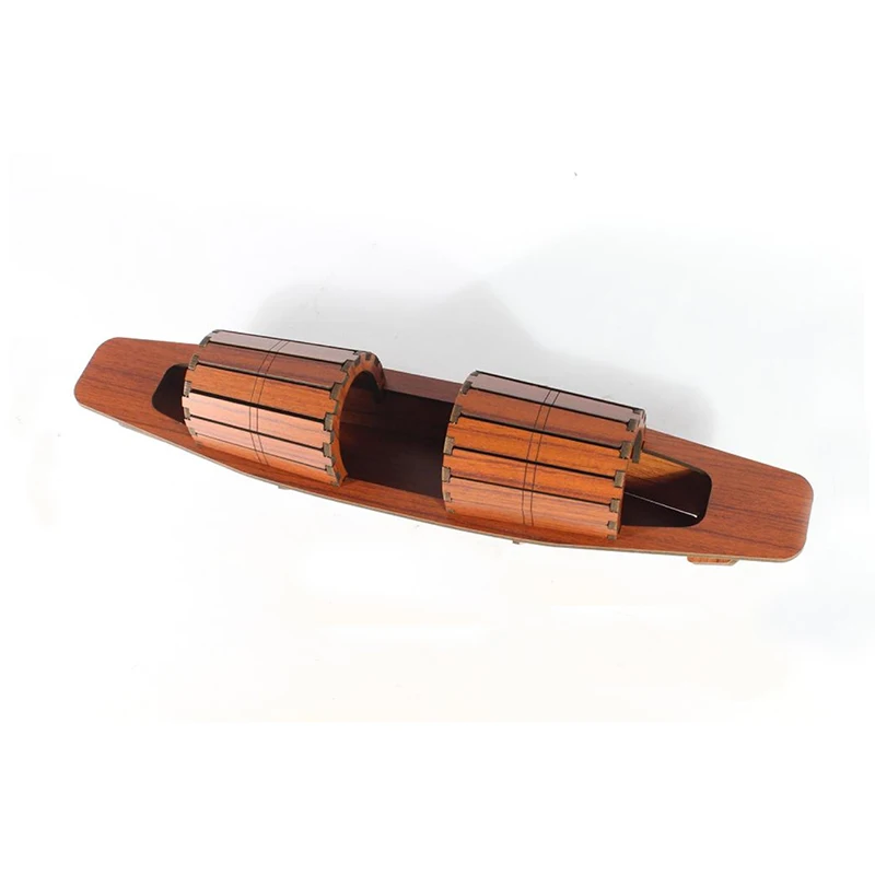 

Wooden Luban Lock Puzzles Toy Chinese Traditional Intelligent Fun Lock/Unlock Assemble Puzzle Jigsaw Toy For Adult Kids