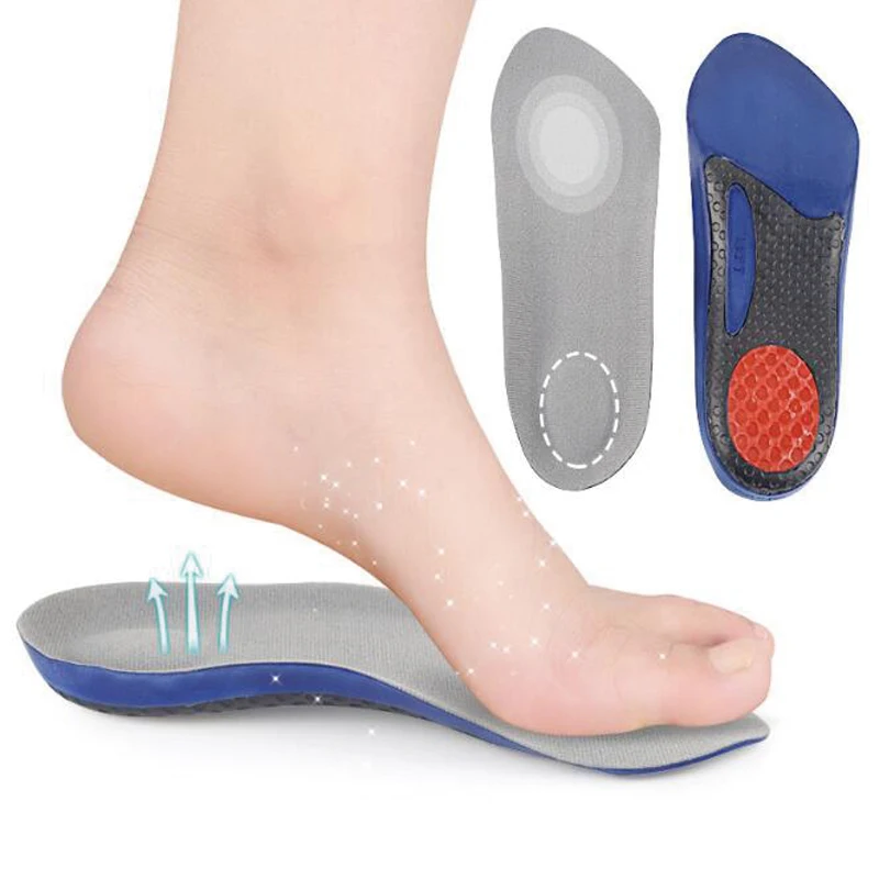 

1 Pair Soft and thin Quarter Pad Half Pad Men Women Absorb Sweat Arch Support Insole Velvet Surface Non-slip Insole