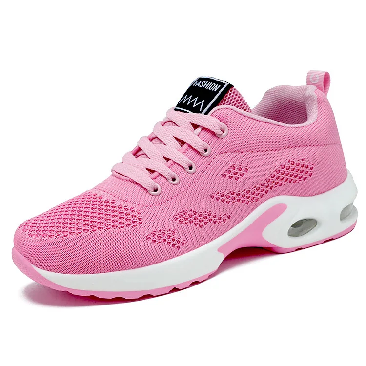 

Fashion Women Lightweight Sneakers Running Shoes Outdoor Sports Shoes Breathable Mesh Comfort Running Shoes Air Cushion Lace Up