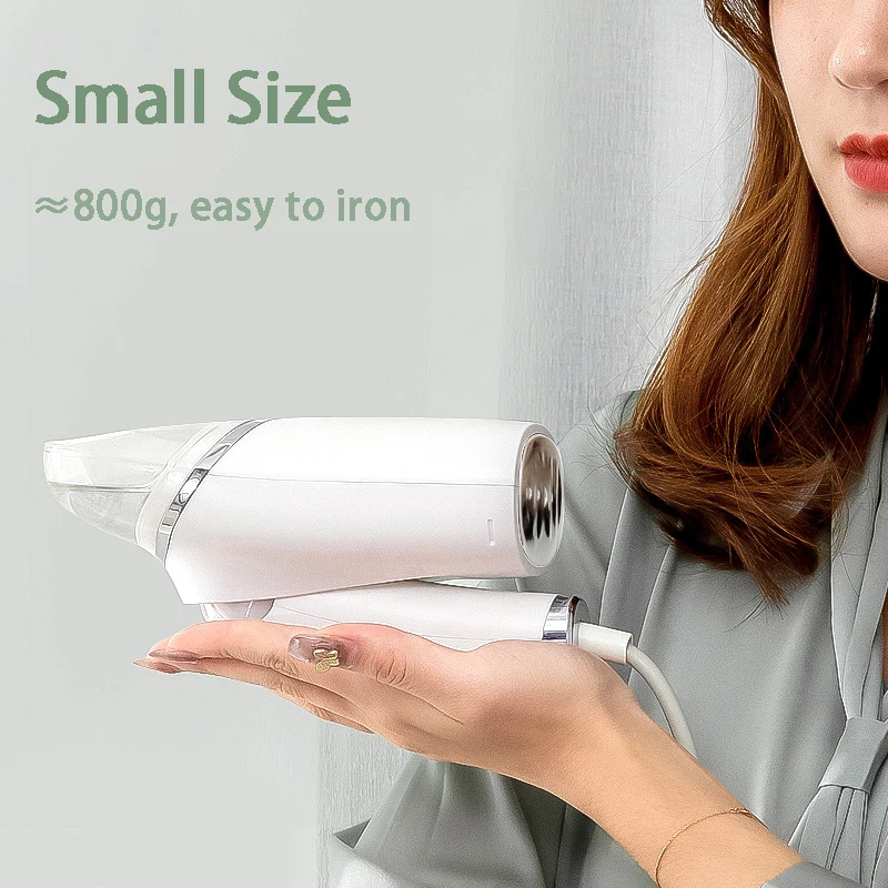

Foldable Handheld Iron Garment Steamer 1200w Fast-Heat for Home Travel Clothes hanging Steam Portable Ironing Machine EU/US/UK