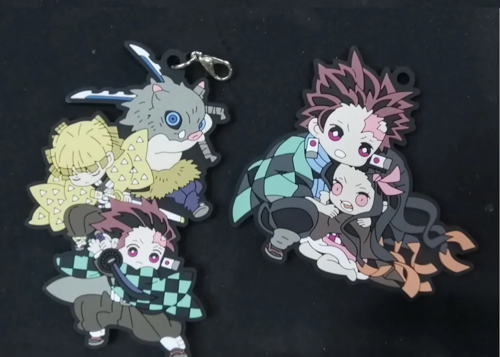 Демон убийца: Kimetsu без Yaiba оригинальный японский аниме Рисунок резиновый