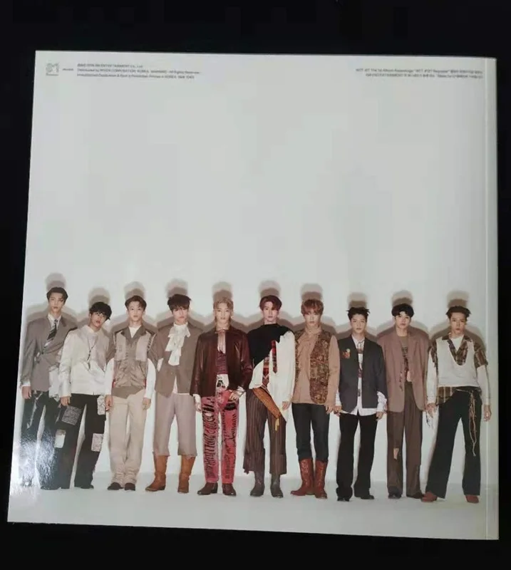 Подписанный NCT 127 NCT127 autographed1st следующий альбом регулирует CD+ фото Обложка выбрана