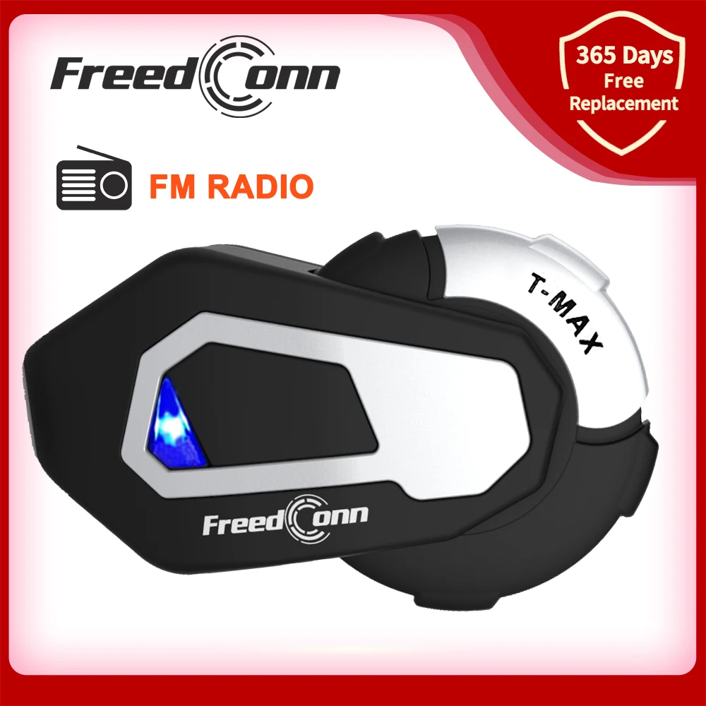 FreedConn T MAX мотоциклетный шлем Группы внутренней связи по Bluetooth гарнитура 6
