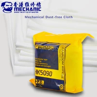mechanic soft cleanroom wiper high microfiber anti static non dust cloth for phone pad tablet camera pc screen cleaning hk5090