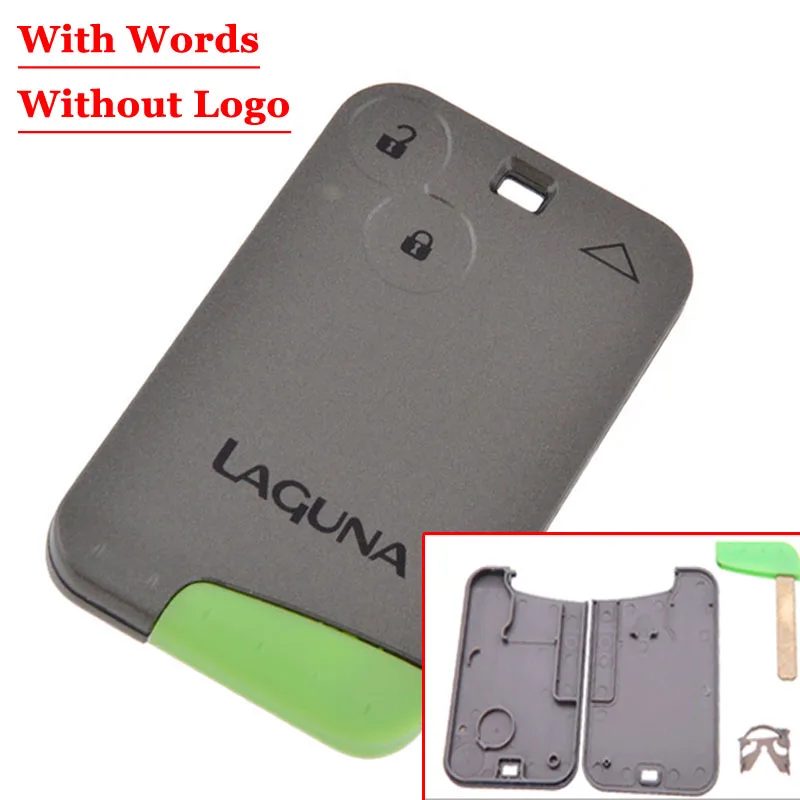 

(5 шт./лот) сменный Новый умный пульт дистанционного управления с 3 кнопками для laguna Megane 3