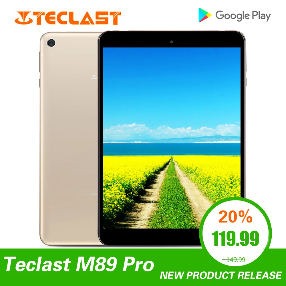 Teclast M89 Pro 7 9 дюймов 3 Гб RAM 32 ГБ ROM IPS X27 Deca Core 5.0MP 2048 × 1536 Type C 2 4G + 5G двухдиапазонный WiFi