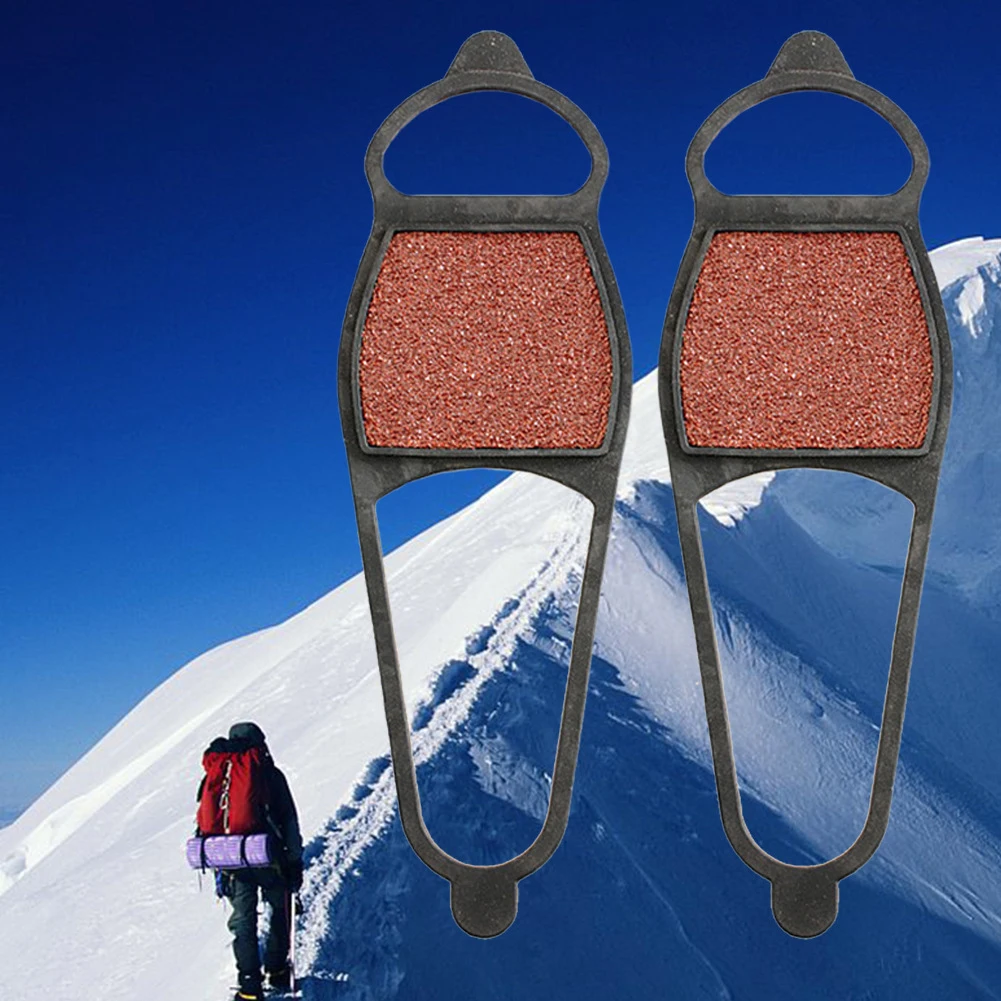 

Anti-Slip Ice Shoes Spike Grips Cleats Winter Outdoor Snow Shoes Covers Crampons Camping Portable Outdoor Element