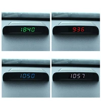 car clock auto internal stick on digital watch solar powered 24 hour car clock with built in battery car decoration electronic a