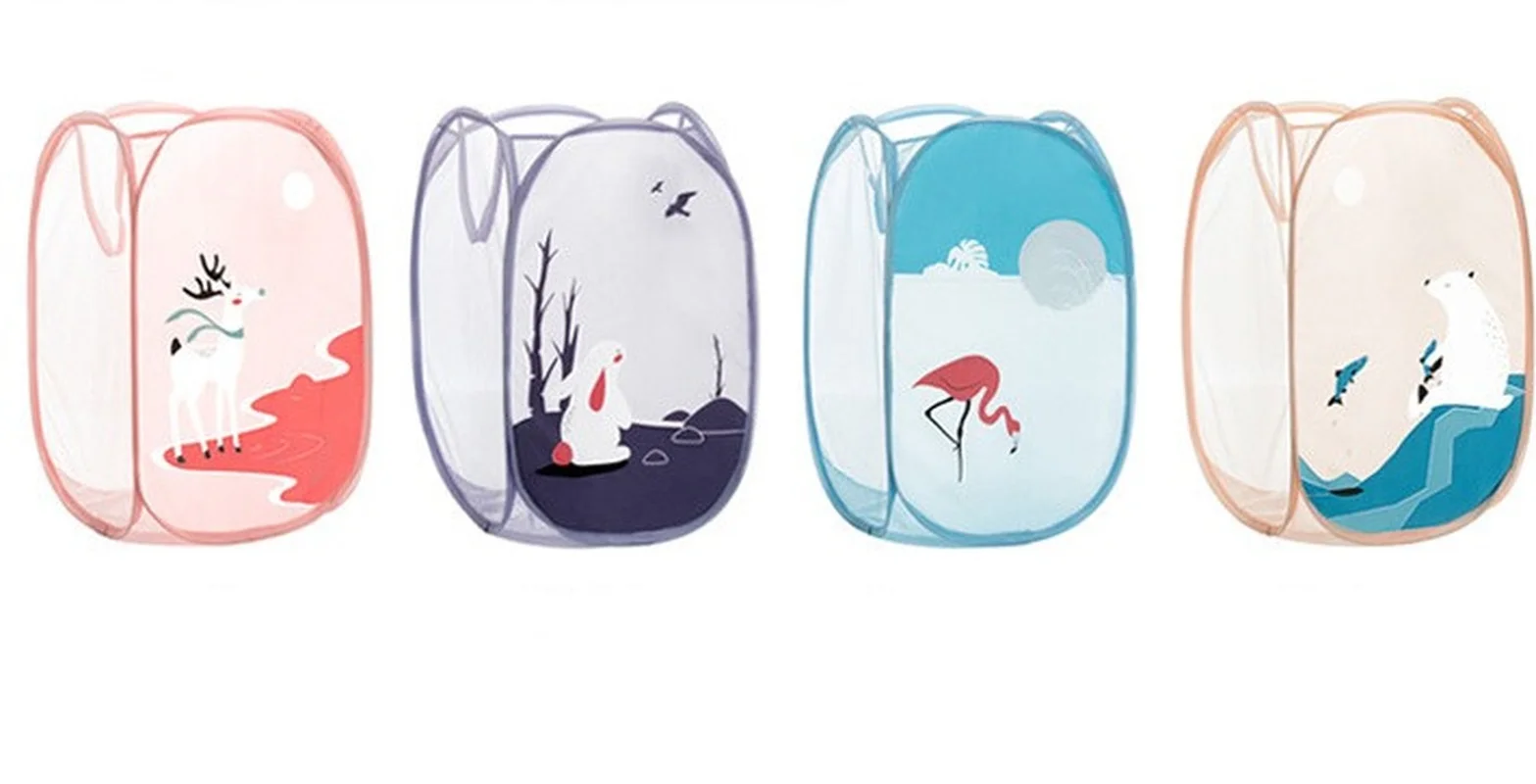 Бытовые Складная мультфильм большой Ёмкость корзина для грязного белья бельем