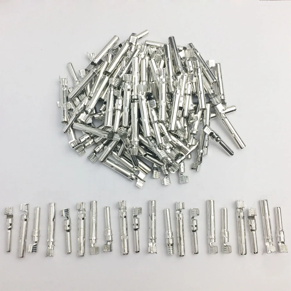 500 парт/Лот 1000 шт. Штекерный и гнездовой контакт внутри металлического сердечника