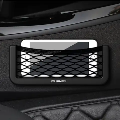 Автомобильная сетка для хранения сумка держатель телефона карманный органайзер для Dodge путешествие 2009 2011-2018 аксессуары Тюнинг автомобилей