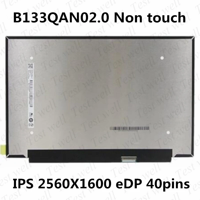 Оригинальный ЖК-экран 13 3 дюйма B133QAN02.0 QHD 1560X1600 для Huawei Honor D 14 W50F W00D ноутбука |