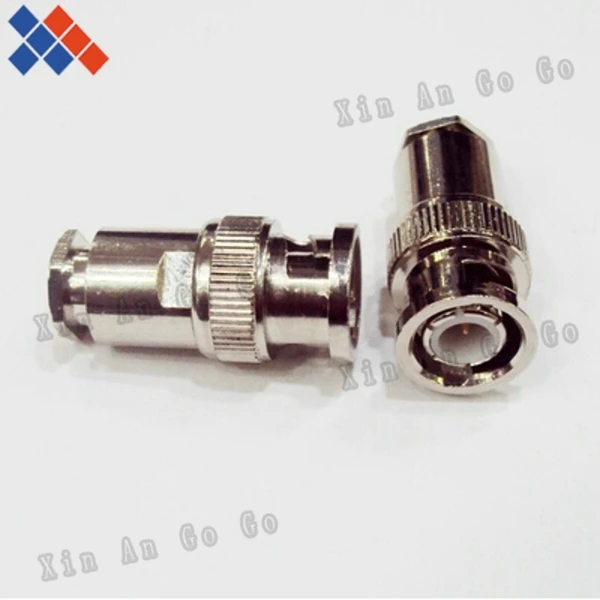 

wholesale 10pcs RF connector BNC male clamp solder connector to suit RG58 LMR195 cable