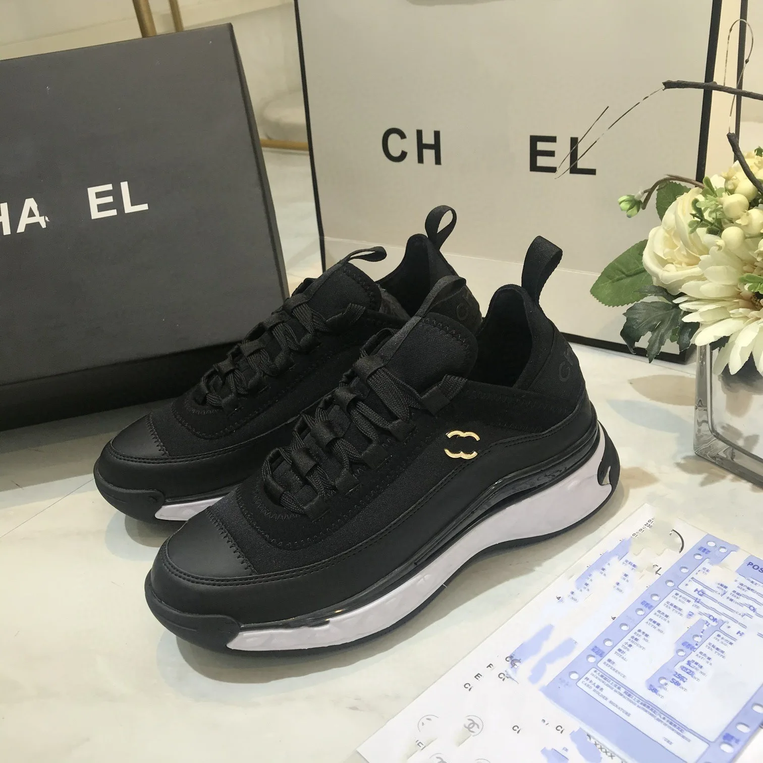 

Torre shoes women's autumn/winter 2020 new joker women's casual fashion sports platform lightweight leather white shoes logo