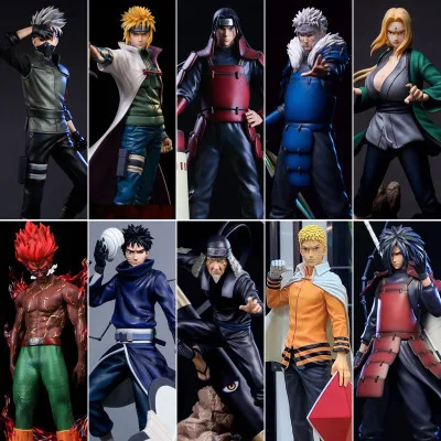 За кадром резонансная серия Наруто историческая статуя GK аниме фигурка MH|Игровые