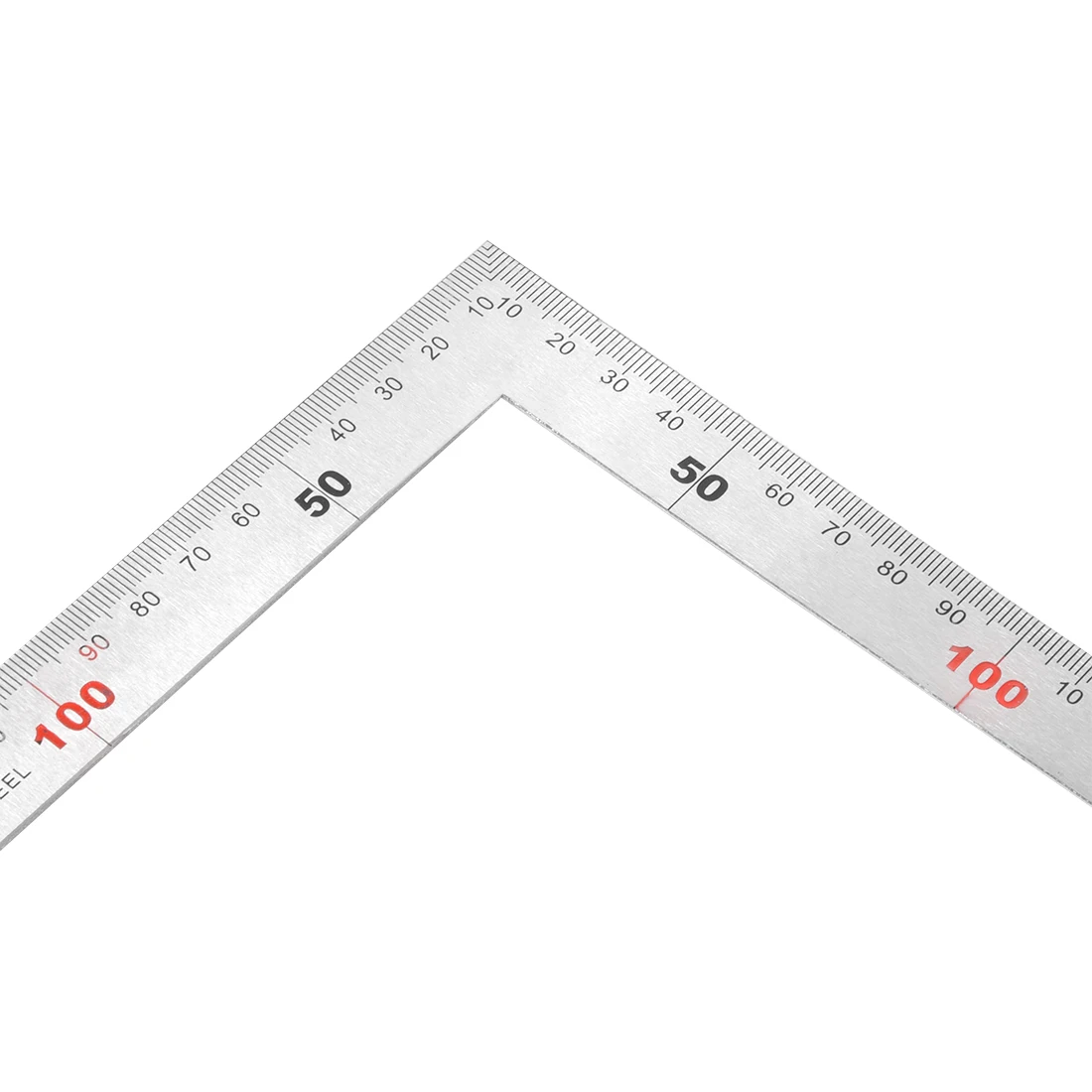 

uxcell Try Square Ruler 250mmx500mm Stainless Steel Framing Square Right Angle Tools