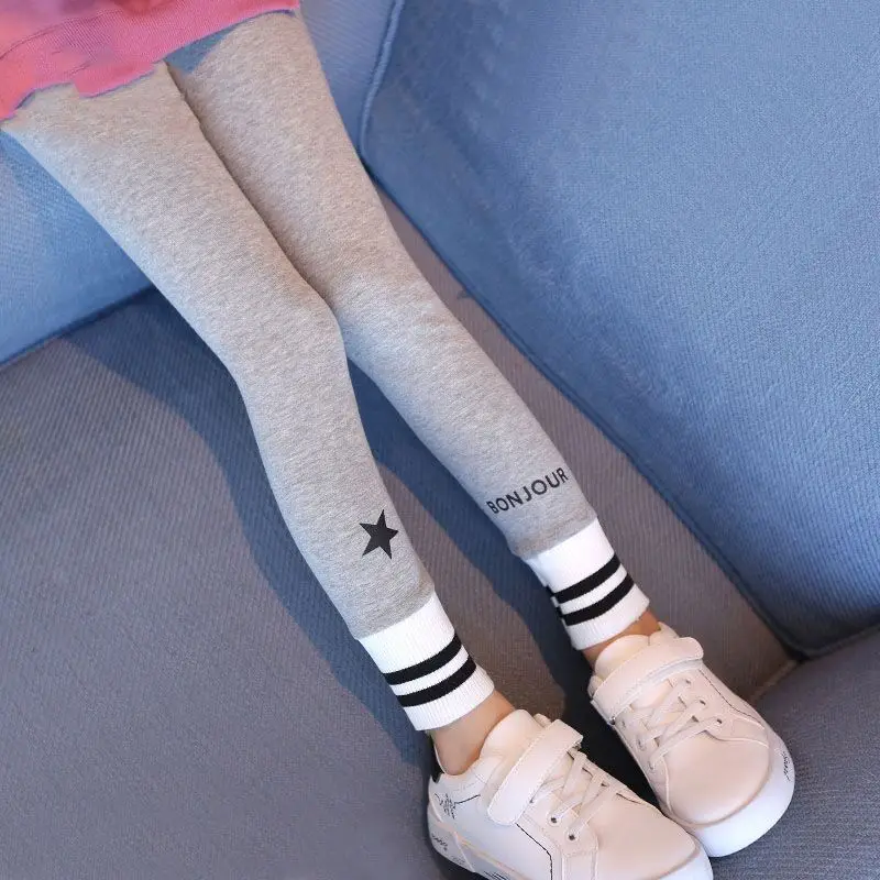 Леггинсы для девочек Детские штаны брюки Сезон осень-весна Новое поступление