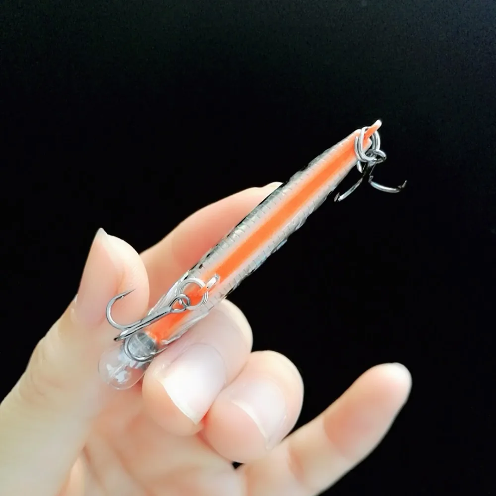 

Tsurinoya 10Pcs Sinking Minnow Fishing Lure 5cm 5g Winter Hard Artificial Bait 3D Eyes Fishing Wobblers Crankbait Minnows