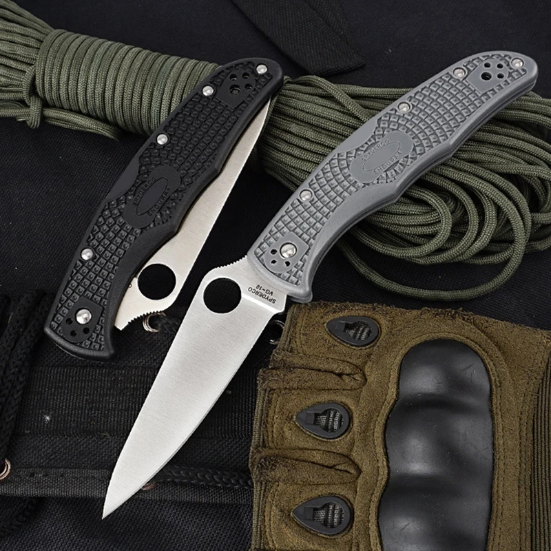 Spy C10 Outdoor Folding Knife 440C Blade Nylon Fiber Handle Tactical Camping Survival Knives Rope Cutter Pocket EDC Multi Tools |