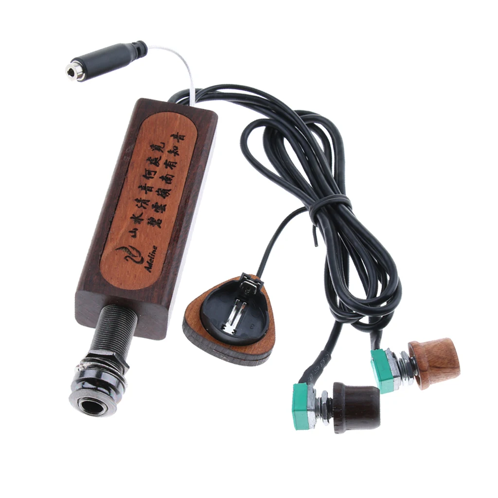

Exquisite Ebony Pickup Piezo DIY for Classical Guitar/Ukulele Parts