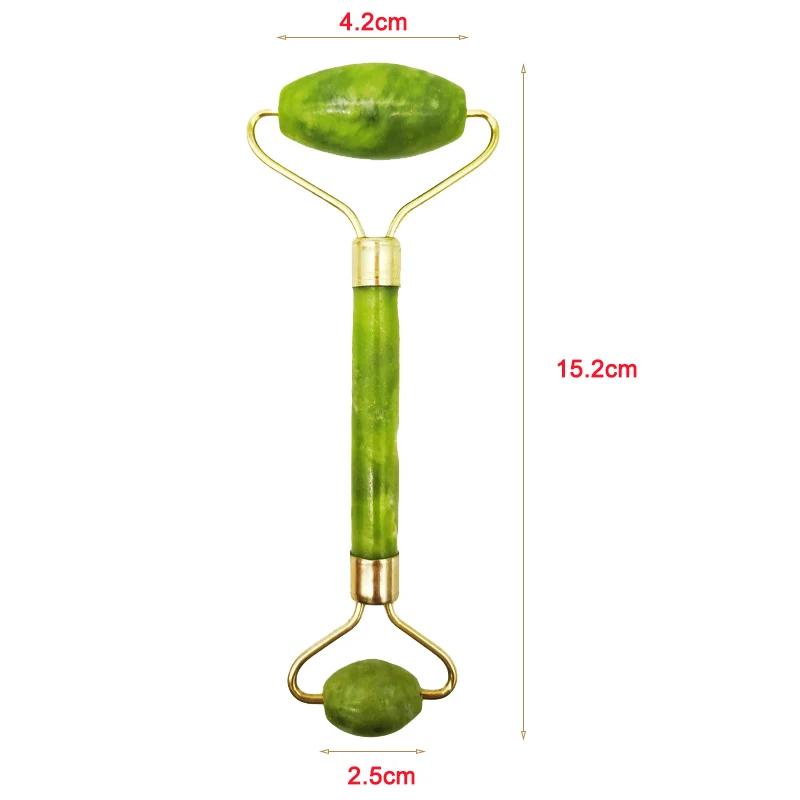 Натуральный нефритовый массажный ролик для Массажа Гуаша скребок спа-салона