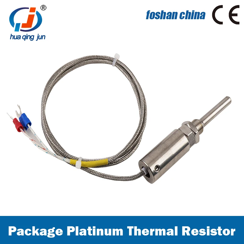 Платиновый терморезистор Huaqingjun PT100 посылка холодильного оборудования
