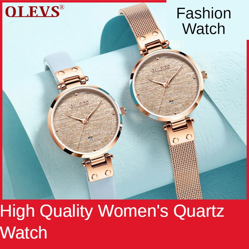 New quartz women's watch fashion ins style student waterproof ladies watch enlarge